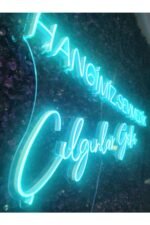 Hangimiz Sevmedik Çılgınlar gibi Müslüm Gürses Neon Led Tabela(80x35cm) - Görsel 4