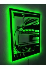. Led Işıklı Ahşap Tablo - Görsel 2