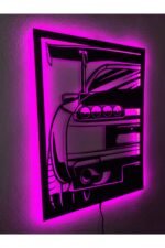 Supra Led Işıklı Ahşap Tablo - Görsel 2