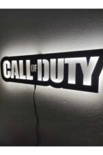 Call Of Duty Led Işıklı Ahşap Tablo - Görsel 3