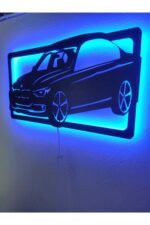 Bmw Araba Led Işıklı Tablo - Görsel 3