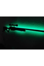 Awp Sniper Led Işıklı Ahşap Tablo - Görsel 3