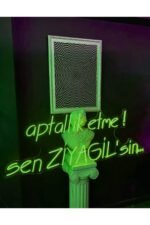 Sen Ziyagilsin Neon Led Tabela Kafe Neon Dekor(85x30cm) - Görsel 2