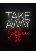 Neon Led Aydınlatma Coffee Gece Lambası Parti Süsü Işıklı Duvar Dekor - Görsel 2