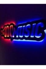 %100music Ledli Ahşap Tablo - Görsel 3