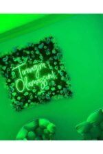Tırnağım Olamazsın Yazı Neon Led Tabela - Görsel 2