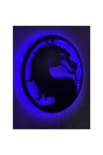 Mortal Kombat Ejderha Led Işıklı Tablo - Görsel 2