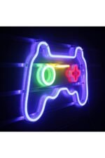 Playstation Konsol Neon Tabela Neon Yazı Dekoratif Aydınlatma Ve Gece Lambası - Görsel 2