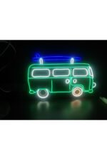Karavan - Neon Led Dekoratif Duvar Yazısı Tabelası Aydınlatması Gece Lambası Smc -1020 - Görsel 2