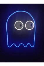 Pacman Hayalet Neon Tabela Neon Yazı Dekoratif Aydınlatma Ve Gece Lambası - Görsel 2