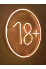+18 Neon Şekiller Işaret Neon Led Dekoratif Duvar Aydınlatması Neon Duvar Yazısı - Görsel 2