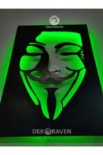 Anonymous Led Işıklı Ahşap Tablo - Görsel 4