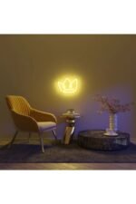 Kral Tacı Taç Neon Tabela Neon Yazı Dekoratif Aydınlatma Ve Gece Lambası - Görsel 3