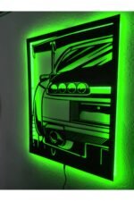 . Led Işıklı Ahşap Tablo - Görsel 3