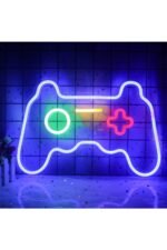 Playstation Konsol Neon Tabela Neon Yazı Dekoratif Aydınlatma Ve Gece Lambası - Görsel 4