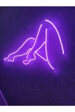 Bacaklar Neon Tabela Woman Neon Dekoratif Duvar Neon Led - Görsel 4