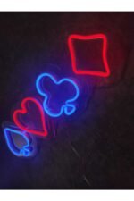 Iskambil-poker Neon Şekiller Neon Tabela Dekoratif Neon Aydınlatma - Görsel 4
