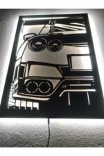 Araba Led Işıklı Tablo - Görsel 4