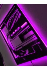 Supra Led Işıklı Ahşap Tablo - Görsel 4