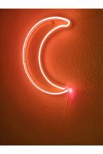 Ay Neon Led Dekoratif Aydınlatma Duvar Dekorasyon Ürünü - Görsel 4