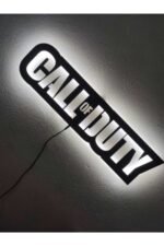 Call Of Duty Led Işıklı Ahşap Tablo - Görsel 5