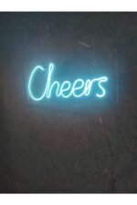 Cheers Neon Tabela Neon Yazı Dekoratif Aydınlatma - Görsel 4