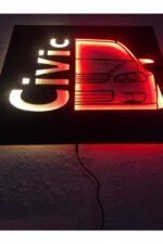 Honda Civic Işıklı Tablo - Görsel 4