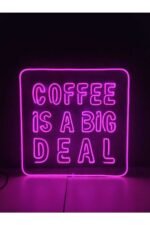 Coffee Kahve - Kahve Köşesi Kafe Neon Tabela Neon Yazı Dekoratif Aydınlatma - Görsel 5