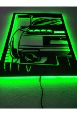 . Led Işıklı Ahşap Tablo - Görsel 5