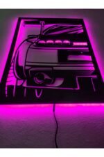 Supra Led Işıklı Ahşap Tablo - Görsel 5