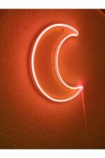Ay Neon Led Dekoratif Aydınlatma Duvar Dekorasyon Ürünü - Görsel 5