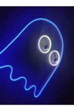 Pacman Hayalet Neon Tabela Neon Yazı Dekoratif Aydınlatma Ve Gece Lambası - Görsel 5