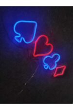 Iskambil-poker Neon Şekiller Neon Tabela Dekoratif Neon Aydınlatma - Görsel 5