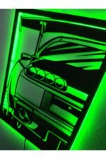 . Led Işıklı Ahşap Tablo - Görsel 6