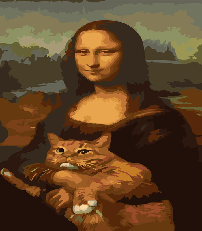 Sanat Eserleri sayılarla boyama kategori influblog