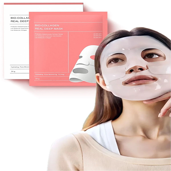 Şeffaflaşan Maske Doğal Kolajen Cilt Maskesi influblog