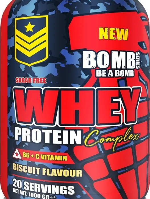 BOMB SERIES WHEY PROTEİN BISCUIT FLAVOUR 1000 GR