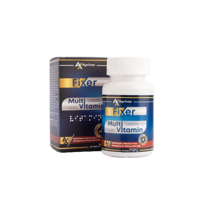 Aprivex Fixer Multivitamin Mineral Ginseng 30 Tablet