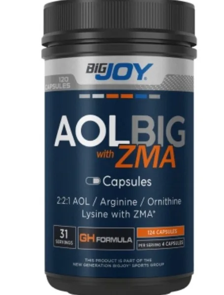 Bigjoy Sports Zma+AOL 124 Veggie Kapsül