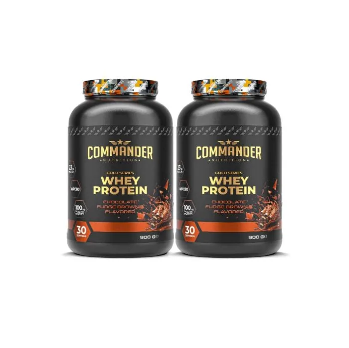 Whey Protein 900g Brownie Çikolata 2 x ADET
