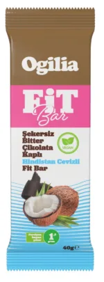 HİNDİSTAN CEVİZLİ ŞEKERSİZ FİT BAR ( 12 Lİ )