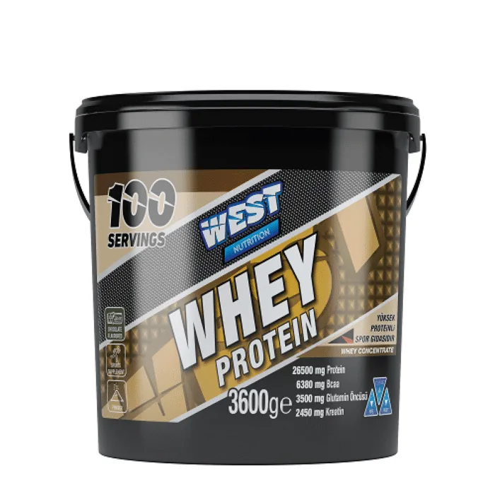 West nutrition Whey Protein Tozu 3600 gr 120 Servis