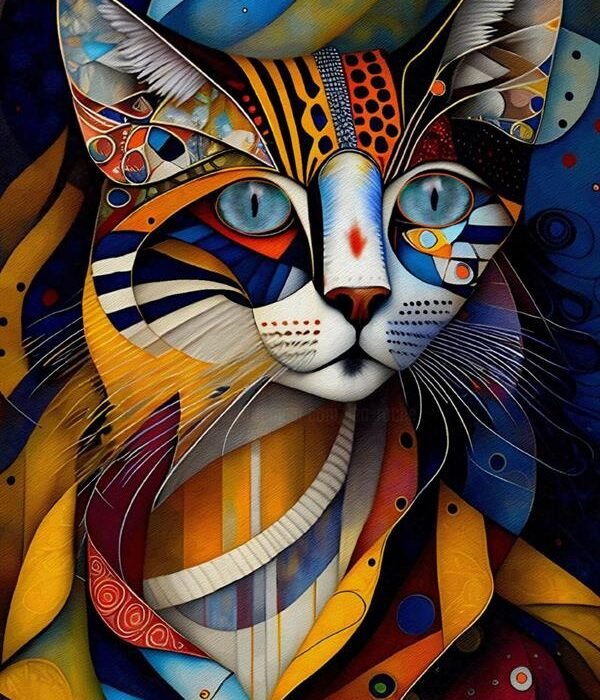 Sayılarla Boyama Seti Artist Kedi