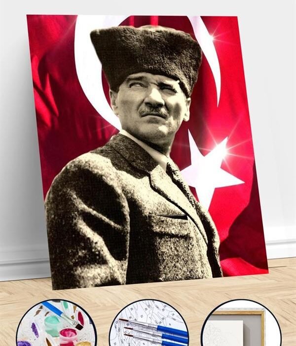 Sayılarla Boyama Seti Atamız