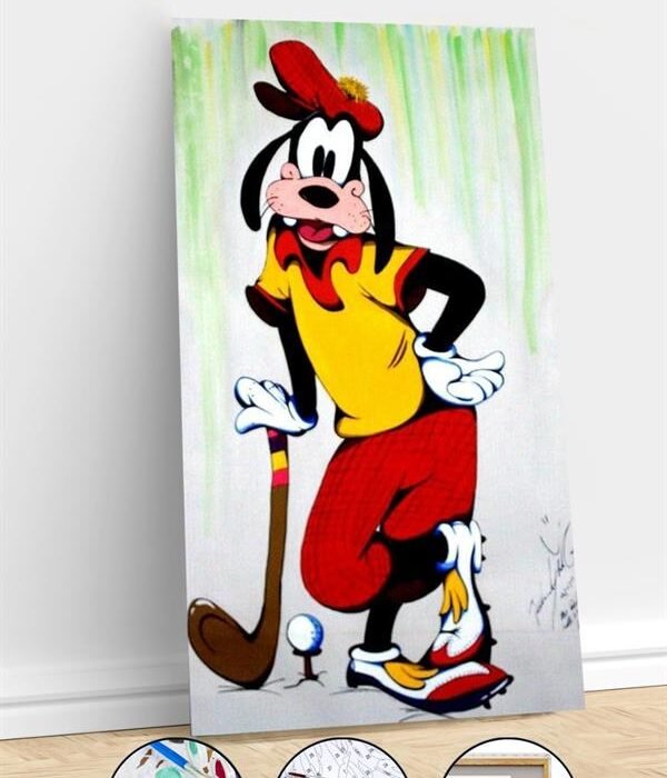 Sayılarla Boyama Seti Golfçü Goofy