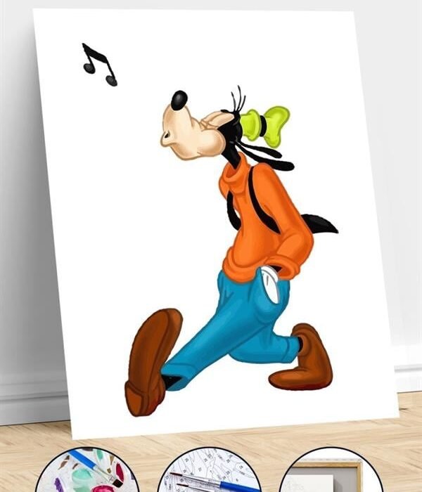 Sayılarla Boyama Seti Goofy Islık Keyfi