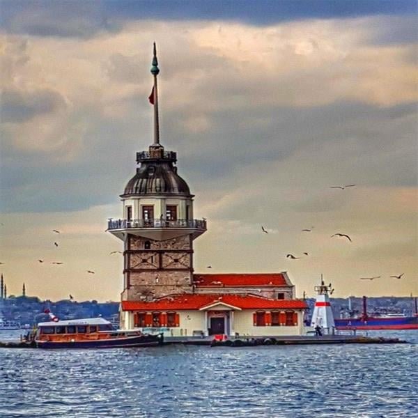 Sayılarla Boyama Seti Kız Kulesi 2