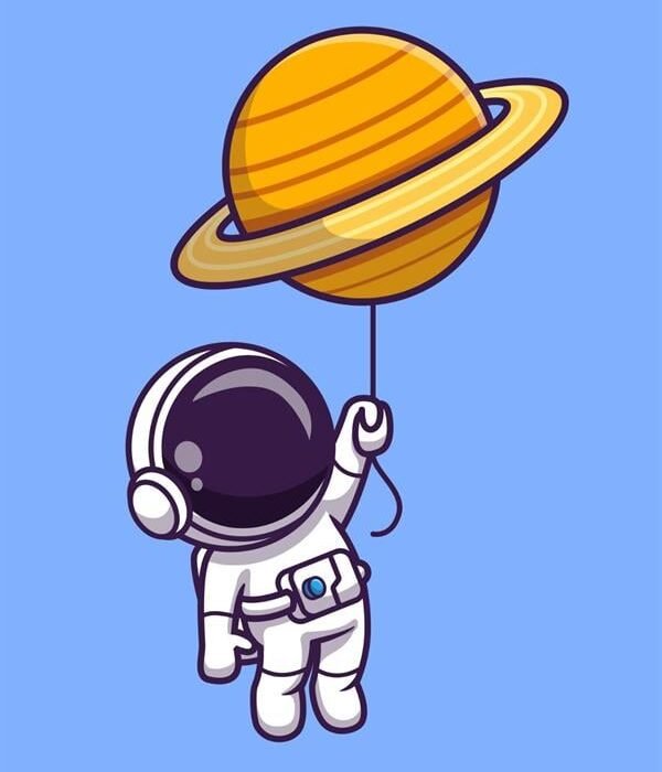 Sayılarla Boyama Seti Küçük Astronot 2