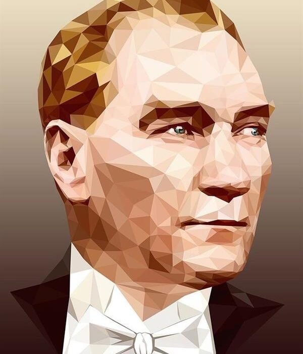 Sayılarla Boyama Seti Mozaik Atatürk