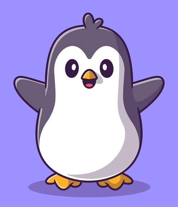 Sayılarla Boyama Seti Neşeli Penguen 1